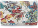 () z[{[ fB[X W gtH[h EHbg HOBO women HOBO Jill Trifold Wallet Botanic Print