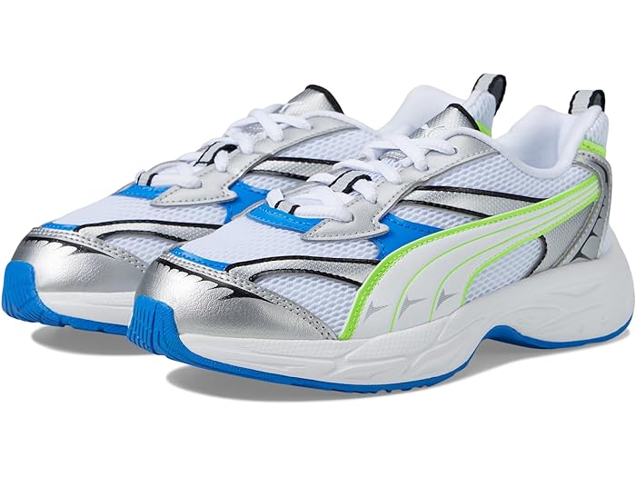 (取寄) プーマ キッズ キッズ プーマ キッズ モーフィック スニーカー (リトル キッド) PUMA Kids kids PUMA Kids Puma Kids Morphic Sneaker (Little Kid) Puma White/Ultra Blue 1