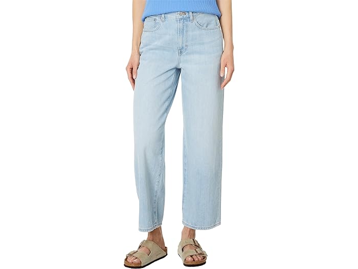 () ChEF fB[X p[tFNg re[W Ch-bO Nbv W[Y C tBbcWFh Madewell women Madewell Perfect Vintage Wide-Leg Crop Jeans in Fitzgerald Fitzgerald