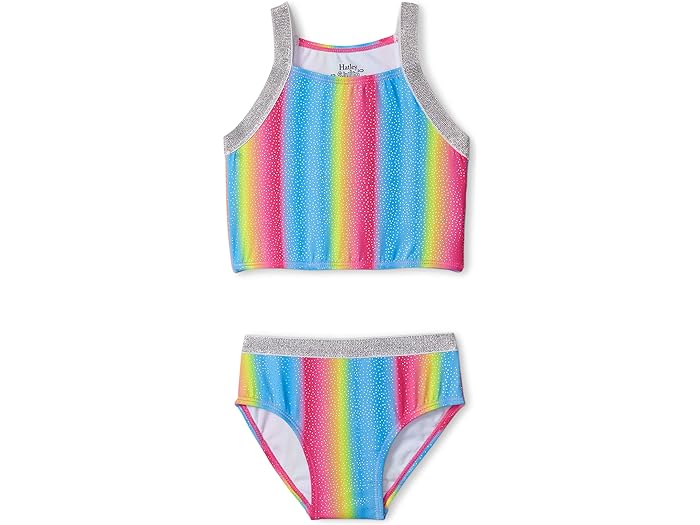 () nbgC LbY K[Y [[ r[ C{[ ^Lj Zbg (gh[/g LbY/rbO LbY) Hatley Kids girls Hatley Kids Jelly Bean Rainbow Tankini Set (Toddler/Little Kids/Big Kids) Purple