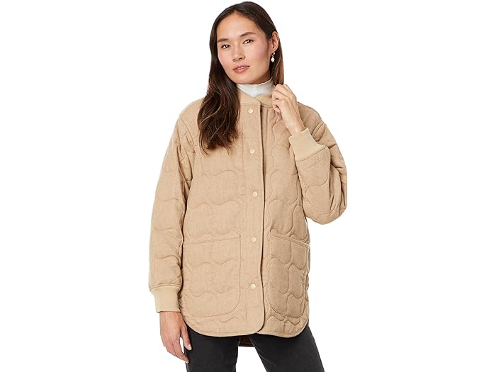 () ᥤɥ ǥ ܥС 饤ʡ Madewell women Madewell Bomber Liner Herringbone Matchstick