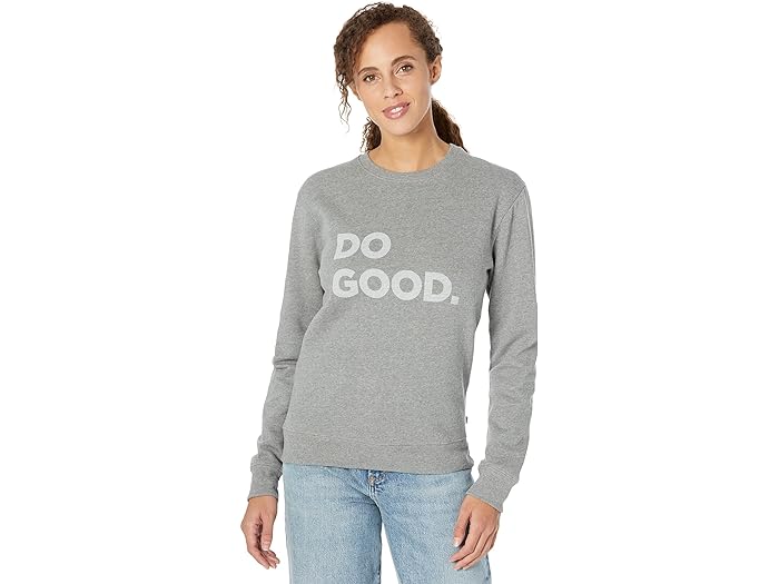 (取寄) コトパクシ レディース ドゥ グッド クルー スウェットシャツ Cotopaxi women Cotopaxi Do Good Crew Sweatshirt Heather Grey 1