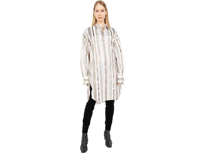 (取寄) フェイスコネクション レディース フィル クーペ オーバーサイズ シャツ Faith Connexion women Faith Connexion Fil Coupe Oversize Shirt White