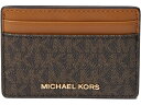 () }CPR[X fB[X WFbg Zbg J[h z_[ MICHAEL Michael Kors women MICHAEL Michael Kors Jet Set Card Holder Brown