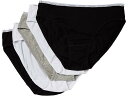 () JoNC A_[EFA fB[X 5-pbN VOj`[ Rbg rLj {g Calvin Klein Underwear women Calvin Klein Underwear 5-Pack Signature Cotton Bikini Bottoms Black/White/Grey Heather