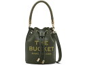 (取寄) マークジェイコブス レディース ザ レザー バケット バッグ Marc Jacobs women Marc Jacobs The Leather Bucket Bag Forest