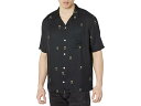 (取寄) オールセインツ メンズ エモーティブ ショート スリーブ シャツ AllSaints men AllSaints Emotive Short Sleeve Shirt Jet Black