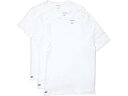 () RXe Y 3-pbN V-lbN M[ tBbg GbZV T-Vc Lacoste men Lacoste 3-Pack V-Neck Regular Fit Essential T-Shirt White