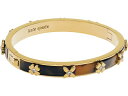 (取寄) ケイトスペード レディース ブリーズ アロング シン ヒンジド バングル Kate Spade New York women Kate Spade New York Breeze Along Thin Hinged Bangle Gold/Tortoise