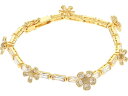 (取寄) ケイトスペード レディース フルーレット テニス ブレスレット Kate Spade New York women Kate Spade New York Fleurette Tennis Bracelet Clear/Gold