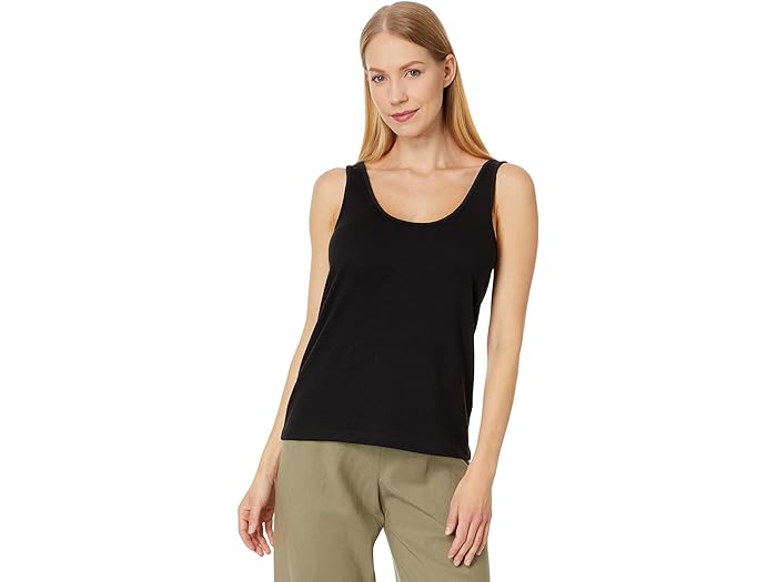 () BX fB[X bNXh-tBbg XN[v lbN ^N Vince women Vince Relaxed Scoop Neck Tank Black