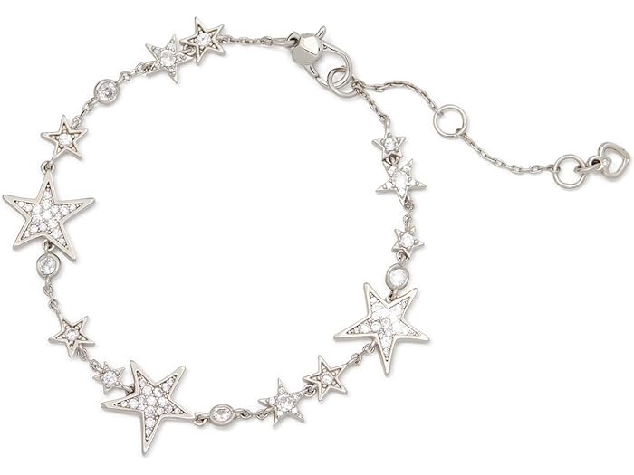 ケイトスペード ブレスレット (取寄) ケイトスペード レディース ユア ア スター テニス ブレスレット Kate Spade New York women Kate Spade New York You're A Star Tennis Bracelet Clear/Silver