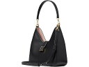 () PCgXy[h fB[X PCeB J[ubN eNX`[ U[ Ro[`u Th obO Kate Spade New York women Kate Spade New York Katy Colorblocked Textured Leather Convertible Saddle Bag Black