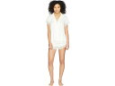 () Go[WFC fB[X }[ - V[g X[u Pj Zbg Eberjey women Eberjey Malou - Short Sleeve PJ Set Ivory