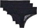 () ig fB[X GXP[v gO 3-pbN Natori women Natori Escape Thong 3-Pack Black