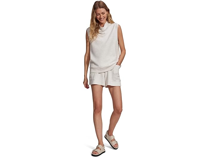 () o[[ fB[X G JE ^N Varley women Varley Ellen Cowl Tank Ivory Marl