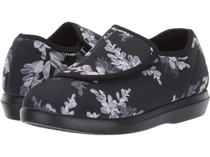 (取寄) プロペット レディース カッシュ 'N フット Propet women Propet Cush 'N Foot Black Floral