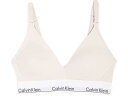 (取寄) カルバンクライン レディース ウィメンズ モダン コットン ライトリー ライン トライアングル ナーシング ブラ Calvin Klein women Calvin Klein Women's Modern Cotton Lightly Lined Triangle Nursing Bra Nymph's Thigh