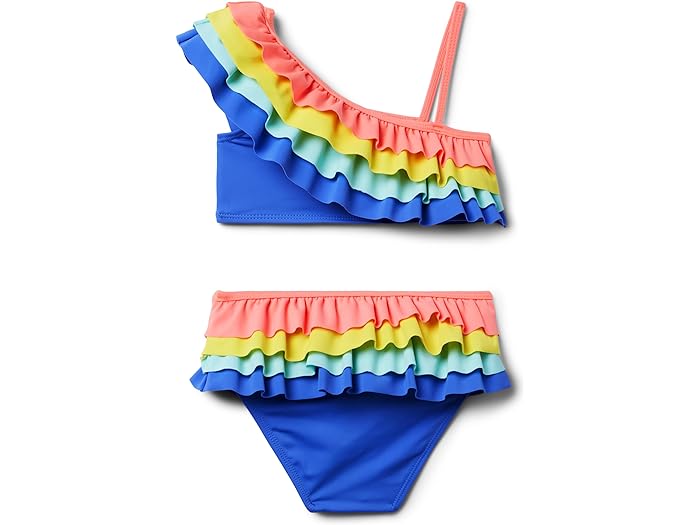() Wj[ Ah WbN K[Y bt gD[ s[X XCX[c (gh[/g LbY/rbO LbY) Janie and Jack girls Janie and Jack Ruffle Two Piece Swimsuit (Toddler/Little Kids/Big Kids) Multicolor