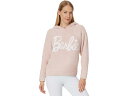 () xAtbgh[X fB[X R[WVbN o[r[ u[fB Barefoot Dreams women Barefoot Dreams CozyChic Barbie Hoodie Dusty Rose/White