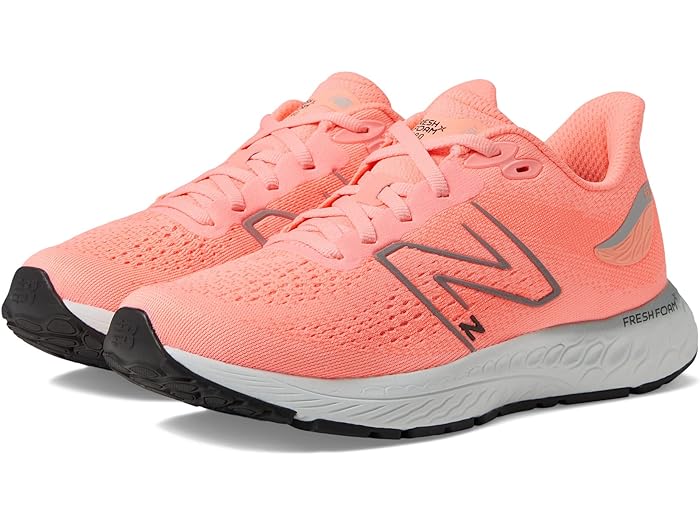 (取寄) ニューバランス スニーカー キッズ ガールズ フレッシュ フォーム X 880v12 New Balance Kids girls Fresh Foam X 880v12 (Big Kid) Grapefruit/Metallic Silver