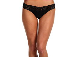 (取寄) ハンキー パンキー レディース シグニチャー レース オリジナル ライズ トング Hanky Panky women Hanky Panky Signature Lace Original Rise Thong Black