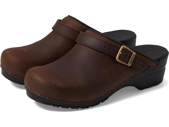 (取寄) サニタ レディース モース Sanita women Morse Antique Brown