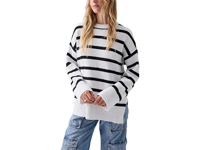 () TN`A fB[X Xg[ C U Xm[ `jbN Sanctuary women Sanctuary Stroll In The Snow Tunic Black Stripe