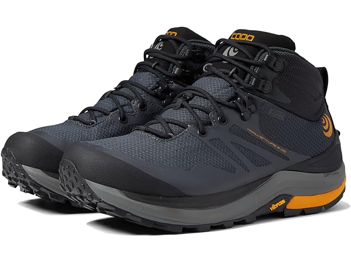 () ȥ å  ȥ쥤٥㡼 2 Wp Topo Athletic men Topo Athletic Trailventure 2 WP Charcoal/Orange