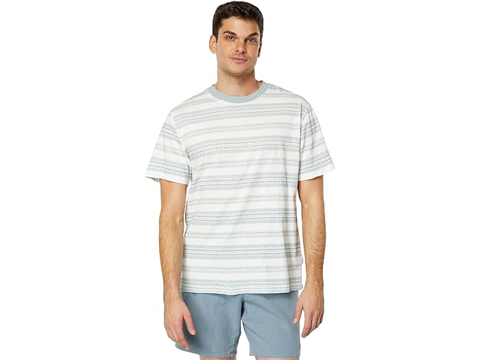 (取寄) リズム メンズ カイロ ストライプ ビンテージ ショート スリーブ T-シャツ Rhythm men Rhythm Cairo Stripe Vintage Short Sleeve T-Shirt Natural