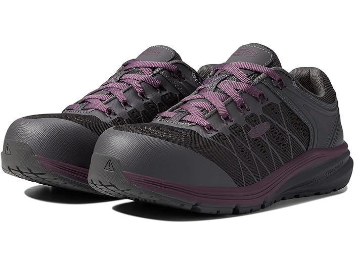 取寄 キーン ユーティリティ レディース ビスタ エナジー エスド KEEN Utility women KEEN Utility Vista Energy ESD Magnet/Prune Purple