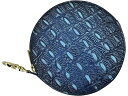 () AkVJ fB[X 1175 Eh RC p[X Anuschka women Anuschka 1175 Round Coin Purse Croc Embossed Sapphire