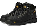 (取寄) キャタピラー メンズ スレッショルド ウォータープルーフ スティール トゥ Caterpillar men Threshold Waterproof Steel Toe Black
