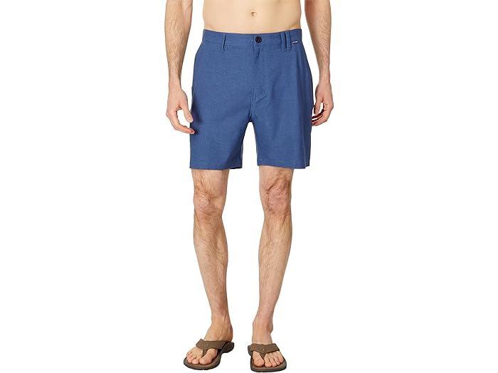 (取寄) ハーレー メンズ ファントム ヘザー 18 ウォークショーツ Hurley men Hurley Phantom Heather 18" Walkshorts Obsidian