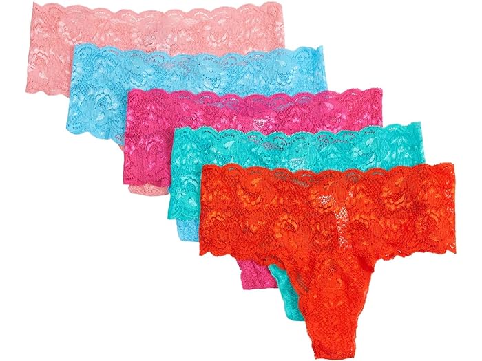 () ٥ ǥ ͥС  ͥС ե ȥ ե 5PK Cosabella women Cosabella Never Say Never Comfie Thong Gift 5Pk Vendu Conbl Flopk Addyg Sicor