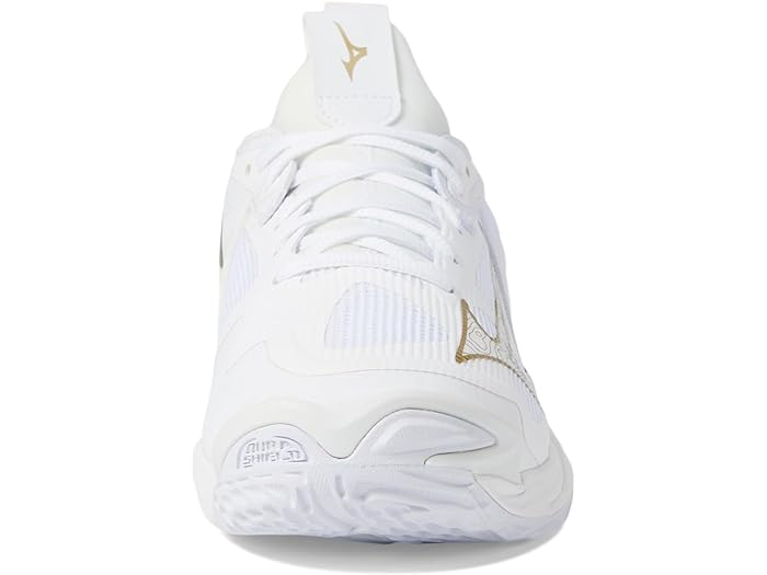 (取寄) ミズノ レディース ウェーブ モーメンタム 3 Mizuno women Wave Momentum 3 White/Gold