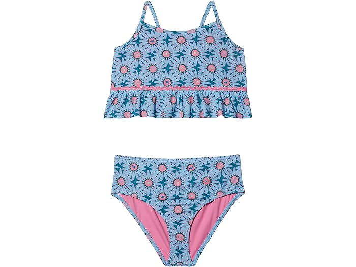 () LV[ LbY K[Y {[h t[Y Nbv gbv XCX[c Zbg (gh[/g LbY/rbO LbY) Roxy Kids girls Roxy Kids Bold Florals Crop Top Swimsuit Set (Toddler/Little Kids/Big Kids) Crystal Teal Sol Flower