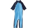 (取寄) クイック シルバー キッズ ボーイズ サーモ スプリング ラッシュガード (トドラー/リトル キッズ) Quiksilver Kids boys Quiksilver Kids Thermo Spring Rashguard (Toddler/Little Kids) Azure Blue