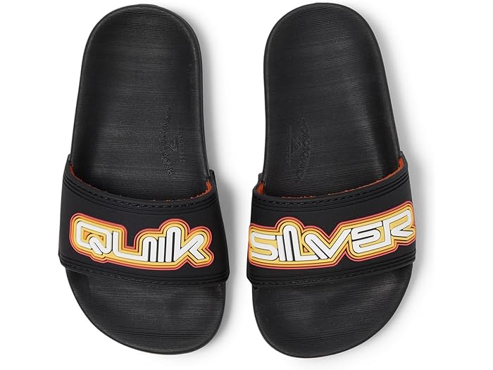 () å С å ܡ  ɥޡ 饤   (ȥɥ顼/ȥ å/ӥå å) Quiksilver Kids boys Quiksilver Kids Quiksilver Kids Rivi Wordmark Slide II Sandal (Toddler/Little Kid/Big Kid) Black 2