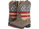 () [p[ LbY LbY pgIbg (gh[) Roper Kids kids Roper Kids Patriot (Toddler) Faux Leather Vamp Stars & Stripes Shaft