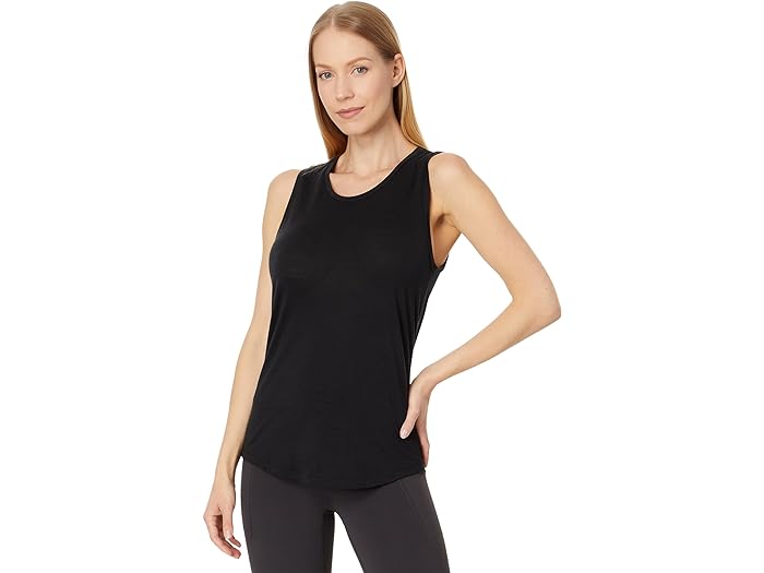 () ACXuCJ[ fB[X 125 N[-Cg XtBA 3 ^N Icebreaker women Icebreaker 125 Cool-Lite Sphere III Tank Black