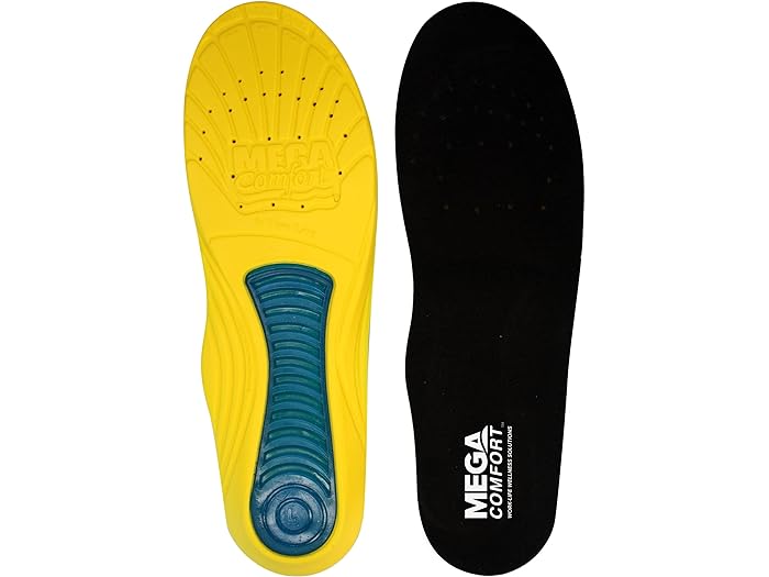 楽天ジェットラグ楽天市場店（取寄） メガコンフォート メガソール ゲル インソールズ MEGAComfort MEGAComfort MEGASole Gel Insoles Yellow/Blue/Black