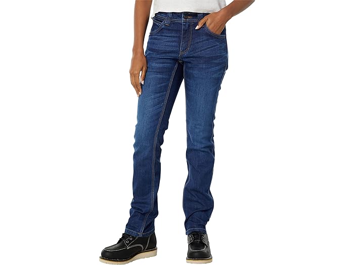 () E@ fB[X Fr (tC WX^g) Xgb` W[Y Wolverine women Wolverine FR (Flame Resistant) Stretch Jeans Dark Rinse Denim