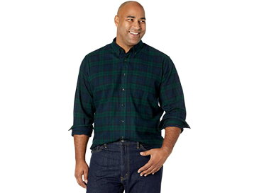 (取寄) エルエルビーン メンズ スコッチ プレイド フランネル トラディショナル フィット シャツ - トール L.L.Bean men Scotch Plaid Flannel Traditional Fit Shirt - Tall Black Watch