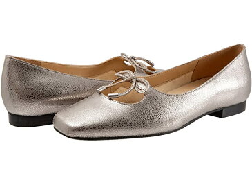 (取寄) トロッターズ レディース オネスティ Trotters women Honesty Silver Metallic