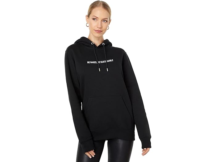 () {tXJ fB[X TXeireB S u[fB Boyarovskaya women Boyarovskaya Sustainable Logo Hoodie Black