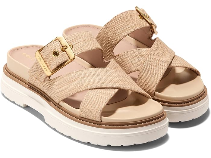 (取寄) コールハーン レディース フレイヤ スライド サンダル Cole Haan women Cole Haan Fraya Slide Sandal Natural Raffia