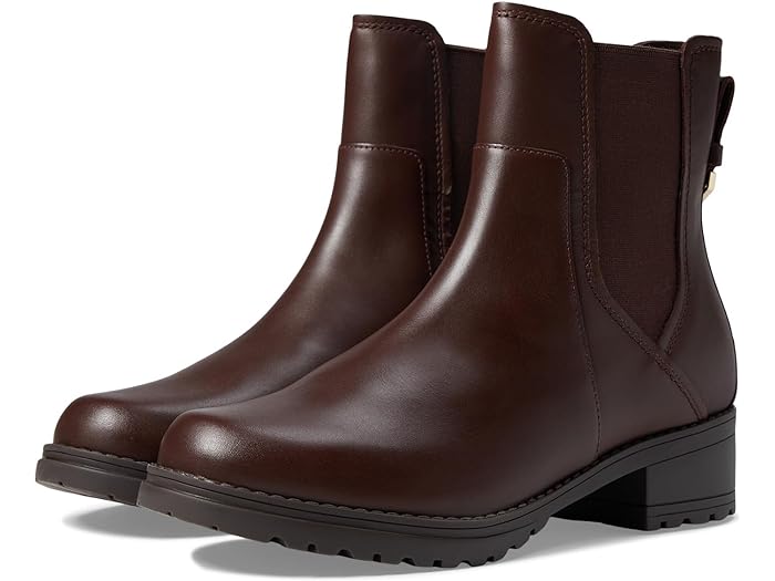 (取寄) コールハーン レディース カメラ ウォータープルーフ チェルシー ブーティ Cole Haan women Cole Haan Camea Waterproof Chelsea Bootie Madeira Waterproof Leather