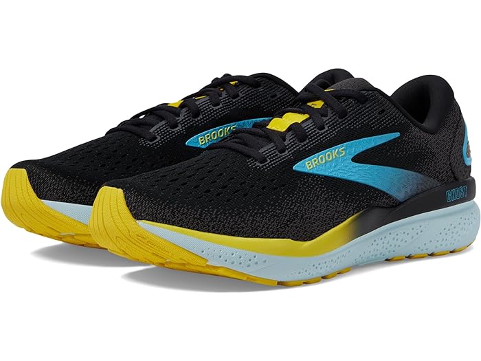 () ֥å   16 Brooks men Ghost 16 Black/Forged Iron/Blue