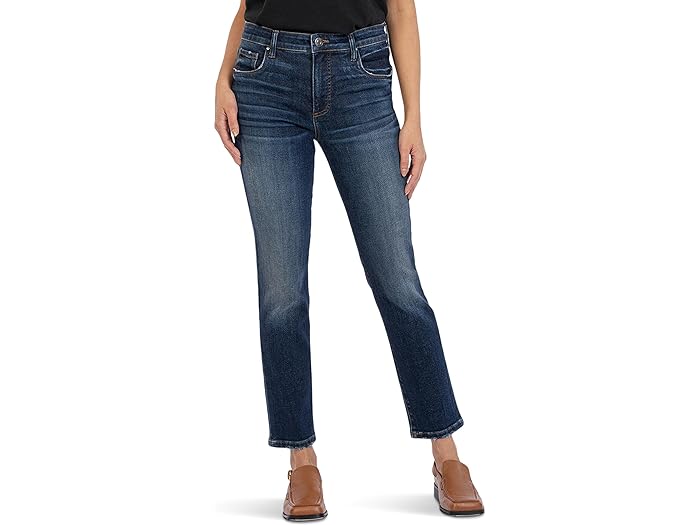 () å ե   ǥ ꡼ ϥ饤 ե AB 󥯥 ȥ졼   ȥ KUT from the Kloth women KUT from the Kloth Reese High-Rise Fab Ab Ankle Straight Jeans in Enchantment Enchantment